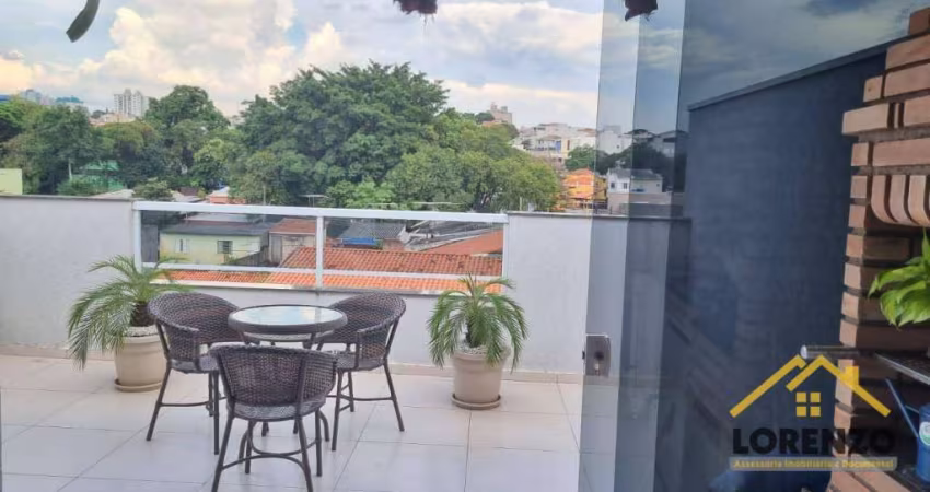 Cobertura com 2 dormitórios à venda, 107 m² por R$ 470.000,01 - Jardim Bom Pastor - Santo André/SP