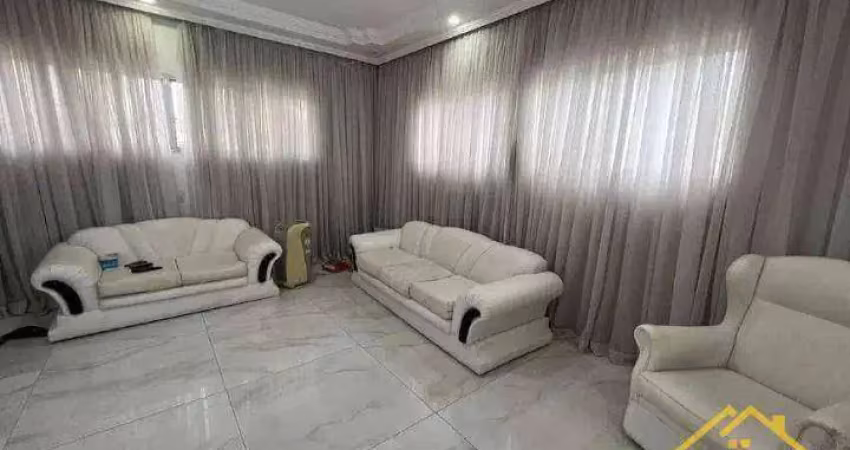 Sobrado com 3 dormitórios à venda, 217 m² por r$ 850.000,00 - vila scarpelli - santo andré/sp