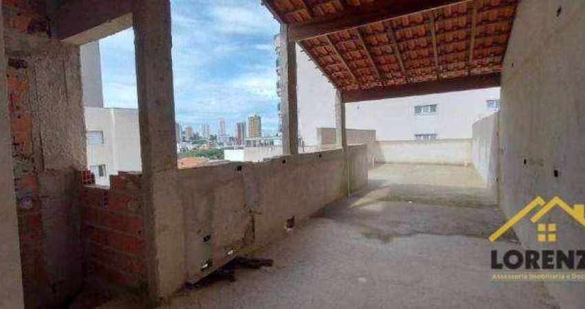 Cobertura com 3 dormitórios à venda, 146 m² por R$ 900.000,00 - Campestre - Santo André/SP