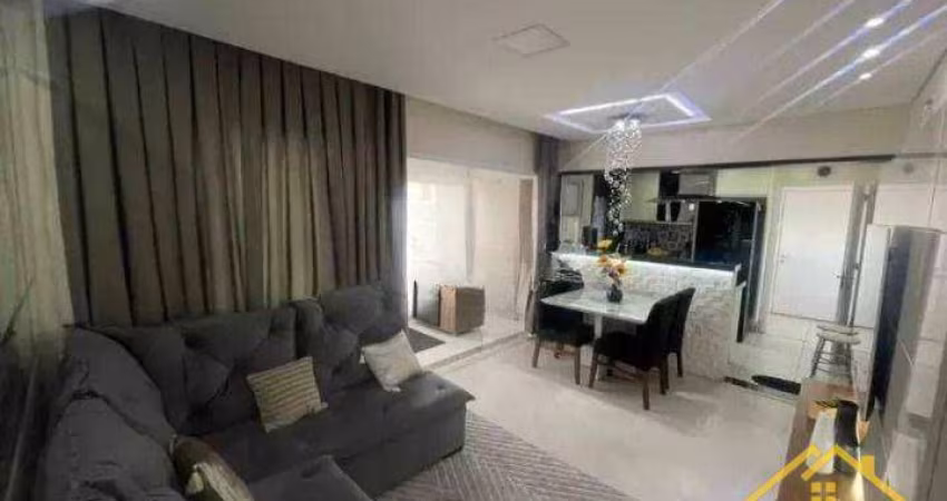 Apartamento com 3 dormitórios à venda, 80 m² por R$ 1.300.000,00 - Vila Homero Thon - Santo André/SP