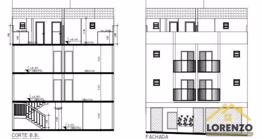 Cobertura com 3 dormitórios à venda, 150 m² por R$ 770.000,00 - Paraíso - Santo André/SP