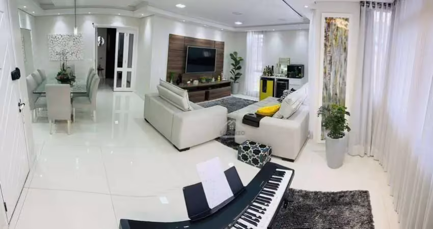 Apartamento com 3 dormitórios à venda, 158 m² por r$ 1.356.000,00 - vila assunção - santo andré/sp