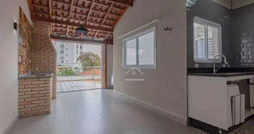 Cobertura com 2 dormitórios à venda, 87 m² por R$ 480.000,00 - Jardim Bela Vista - Santo André/SP