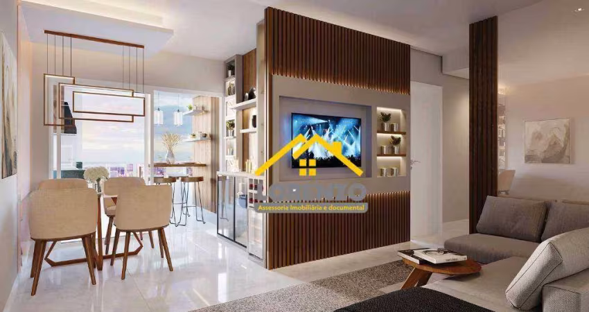 Apartamento com 3 dormitórios à venda, 93 m² por R$ 1.223.000,00 - Vila Léa - Santo André/SP