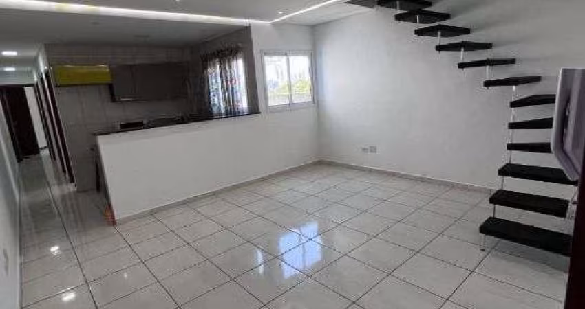Cobertura com 3 dormitórios à venda, 121 m² por R$ 550.000,00 - Vila Pires - Santo André/SP