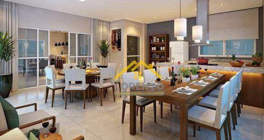 Apartamento com 2 dormitórios à venda, 64 m² por R$ 604.421,49 - Campestre - Santo André/SP