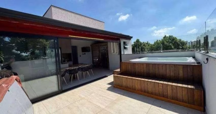 Cobertura com 2 dormitórios à venda, 110 m² por R$ 748.000,00 - Paraíso - Santo André/SP
