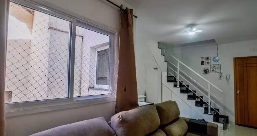 Cobertura com 2 dormitórios à venda, 106 m² por R$ 530.000,00 - Vila Scapelli - Santo André/SP