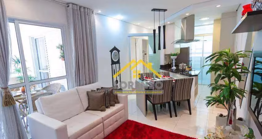 Apartamento com 2 dormitórios à venda, 55 m² por r$ 500.000,00 - vila euclides - são bernardo do campo/sp