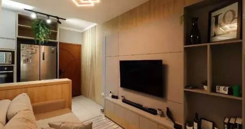 Apartamento com 2 dormitórios à venda, 45 m² por r$ 409.000 - vila gilda - santo andré/sp