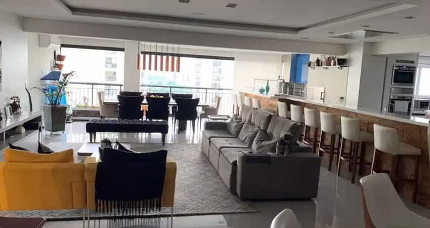 Apartamento com 4 dormitórios à venda, 236 m² por r$ 4.200.000 - vila boa vista - santo andré/sp