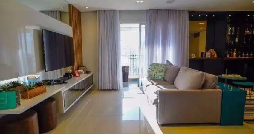 Apartamento na av lino jardim ao lado da praça kennedy com 3 dormitórios à venda, 115 m² por r$ 1.330.000 - vila bastos - santo andré/sp