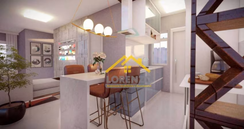 Apartamento à venda, 63 m² por R$ 495.000,00 - Campestre - Santo André/SP