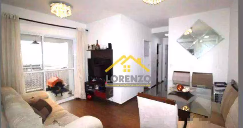 Apartamento com 3 dormitórios à venda, 65 m² por r$ 492.000,00 - santa maria - santo andré/sp