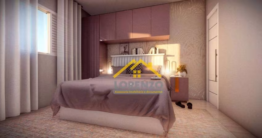 Apartamento à venda, 63 m² por R$ 495.000,00 - Campestre - Santo André/SP