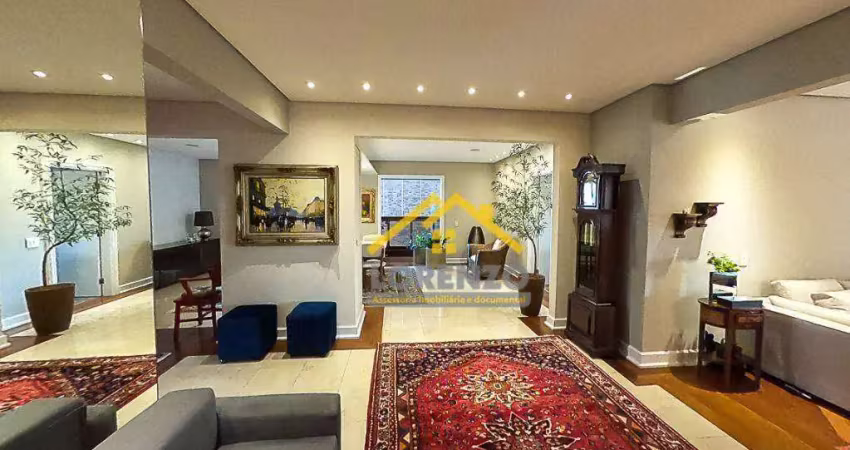 Apartamento com 3 dormitórios à venda, 260 m² por r$ 1.900.000,00 - jardim - santo andré/sp