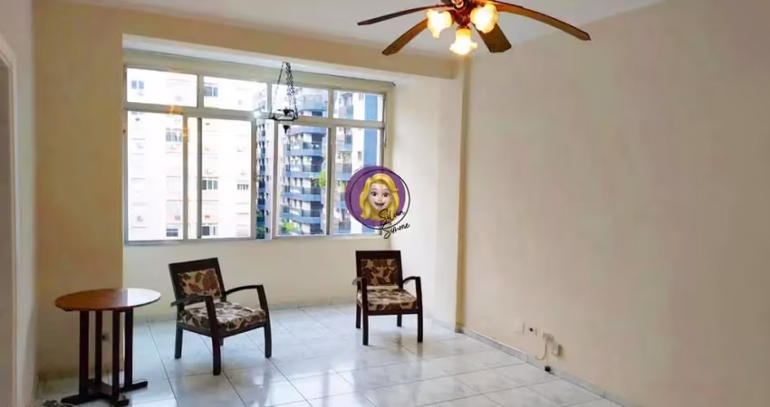 Apartamento para venda em santos, boqueirão, 3 dormitórios, 2 banheiros, 1 vaga