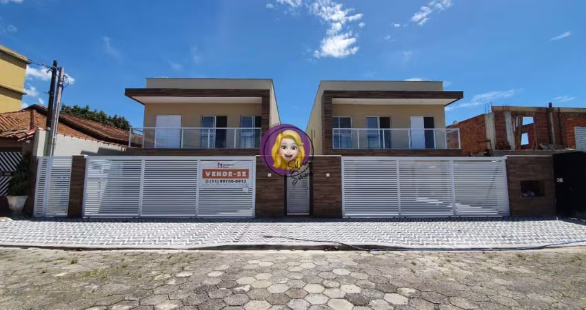 Casa em Condomínio para Venda em Praia Grande, Real, 2 dormitórios, 1 banheiro, 1 vaga
