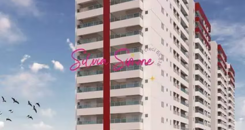 Apartamento para venda em praia grande, caiçara, 2 dormitórios, 1 suíte, 2 banheiros, 1 vaga
