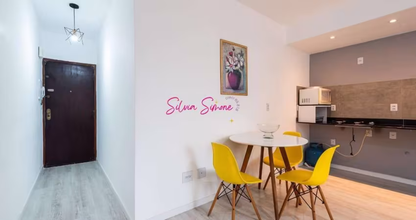 Apartamento para Venda em Santos, José Menino, 1 dormitório, 1 banheiro, 1 vaga