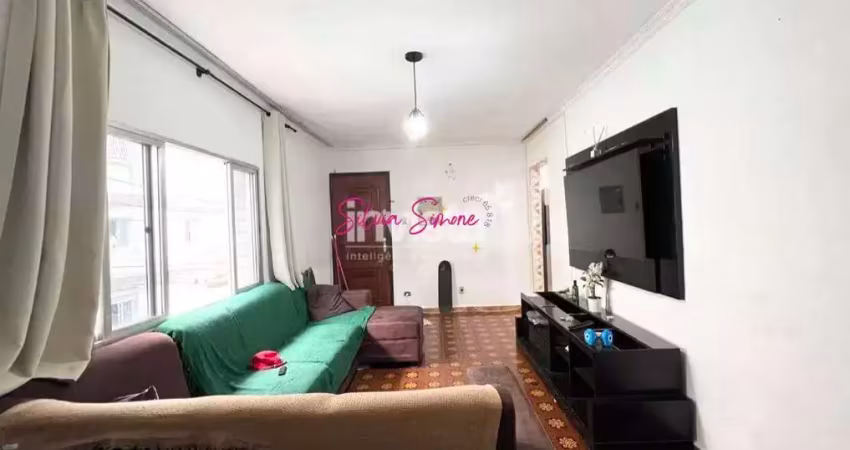 Apartamento para venda em santos, aparecida, 3 dormitórios, 1 banheiro, 1 vaga