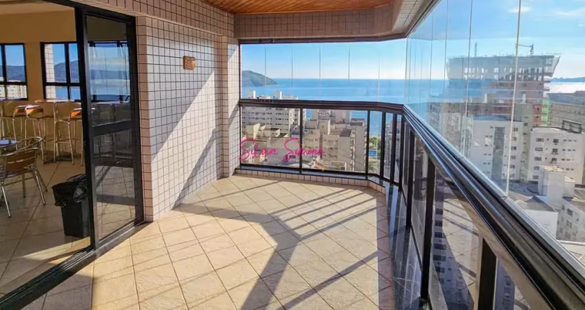 Apartamento para Locação em Santos, Aparecida, 3 dormitórios, 3 suítes, 1 banheiro, 2 vagas