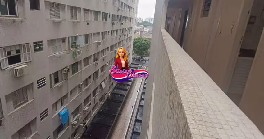 Sala living para venda em santos, ponta da praia, 1 dormitório, 1 banheiro
