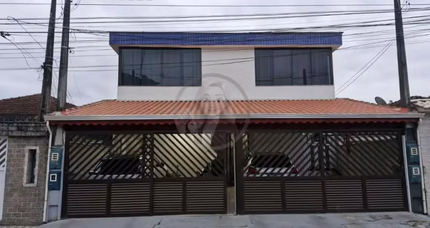 Casa sobreposta para venda em santos, são jorge, 2 dormitórios, 1 suíte, 1 banheiro, 1 vaga