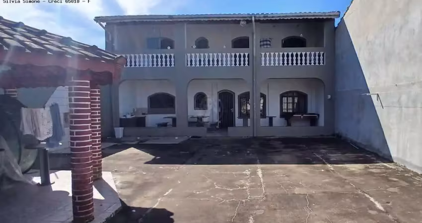 Sobrado para locação em itanhaém, campos eliseos, 2 dormitórios, 2 banheiros, 8 vagas
