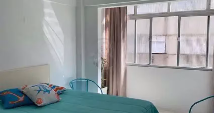 Apartamento para locação em santos, ponta da praia, 1 dormitório, 1 banheiro