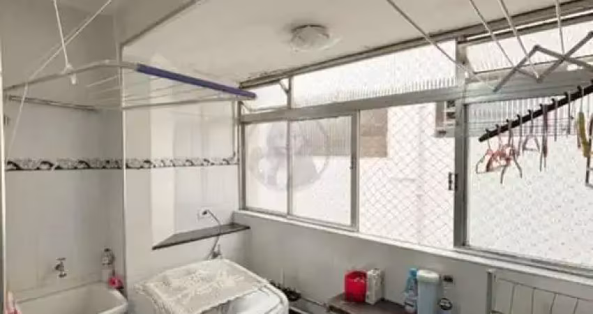 Apartamento para venda em santos, encruzilhada, 2 dormitórios, 1 banheiro, 1 vaga