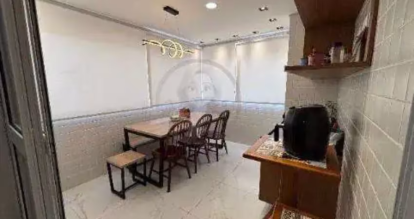Apartamento para venda em santos, boqueirão, 3 dormitórios, 1 suíte, 1 banheiro, 2 vagas