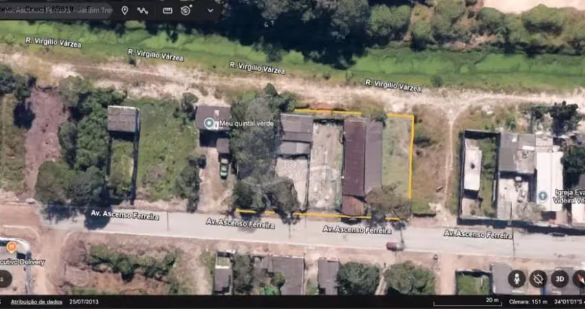 Terreno à venda no Ribeirópolis, Praia Grande 