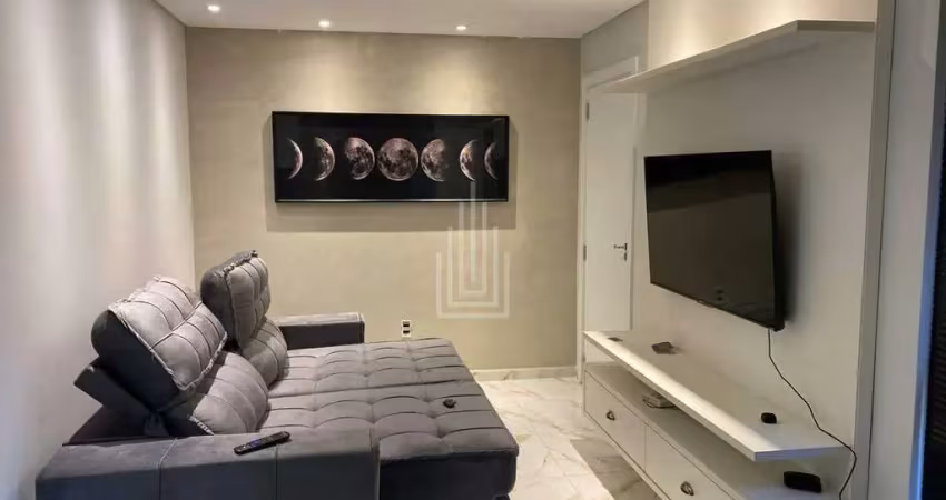 Apartamento localizado no residencial crisálidas - mobiliado.