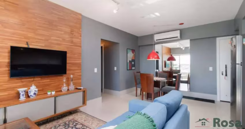 Apartamento à venda com 2 suítes, todo mobiliado, próximo ao shopping 3 américas, cuiabá. - ap7781
