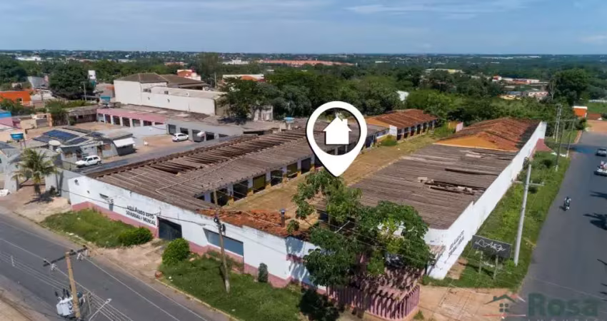 Área com instalações e construção de um motel, localizado ao lado da área do aéreoporto em varzea grande - mo7257
