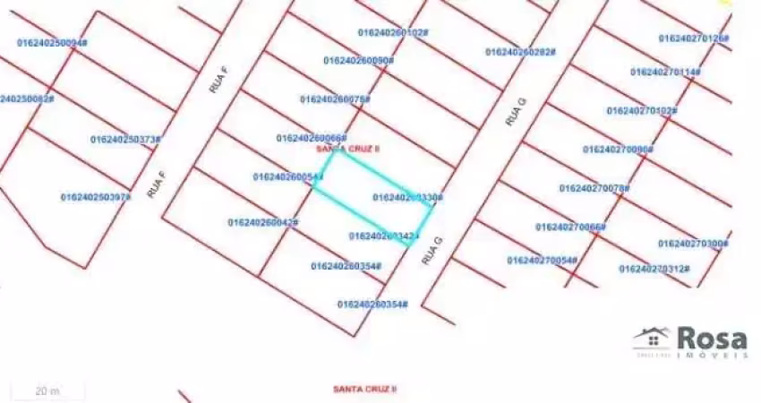 6 terrenos para venda, santa cruz 2 ,cuiabá - te5247