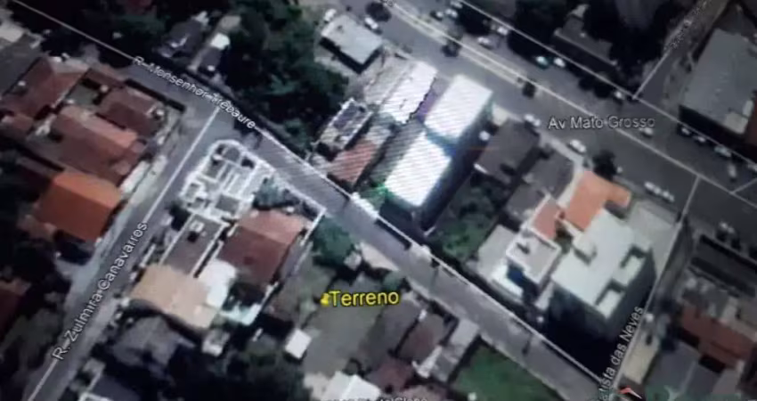 Terreno com 1000 m², a 150 metros da avenida mato grosso e marechal deodoro. aceita incorporação - 21663