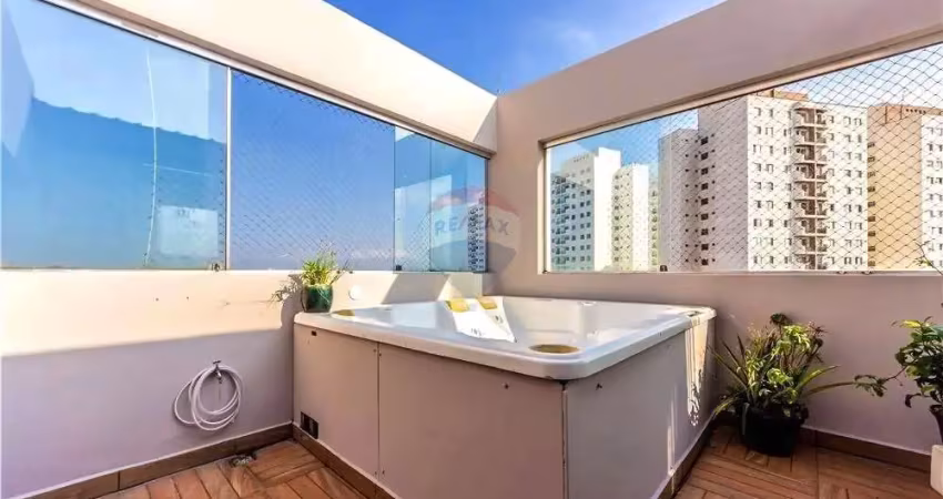 Cobertura com jacuzzi 3 dormitórios, 1 Suíte, 2 Vagas, Avenida Sargento Geraldo Santana, Jardim Marajoara R$ 1.090.000,00