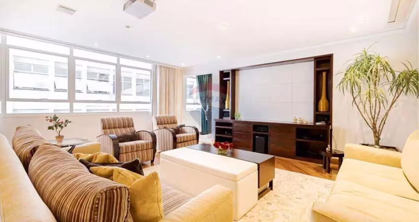 Vende apartamento com 4 dormitórios, 2 suítes, 2 vagas, de 200m² por r$ 2.800.000,00 - na r. são vicente de paulo, higienópolis - são paulo/sp