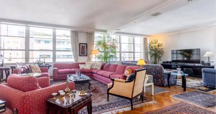 Vende apartamento  de 4 dormitórios sendo 2 suítes, de 275m² por r$ 2.850.000,00 - em higienópolis, na rua aureliano coutinho, 355 - são paulo/sp