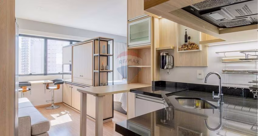 Flat para venda com 1 quarto, 27m²