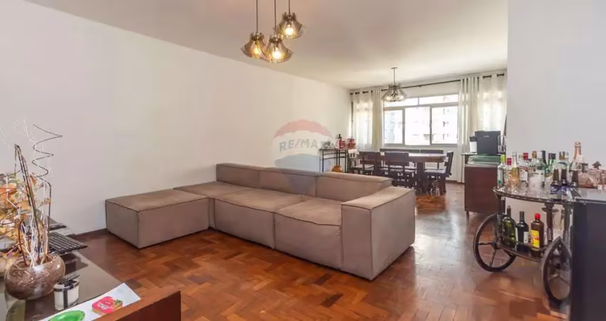 Vende apto r. baronesa de itu 598/10 andar, 155m, 3 quartos(1 suíte)  2 vagas r$ 1.250.000,00