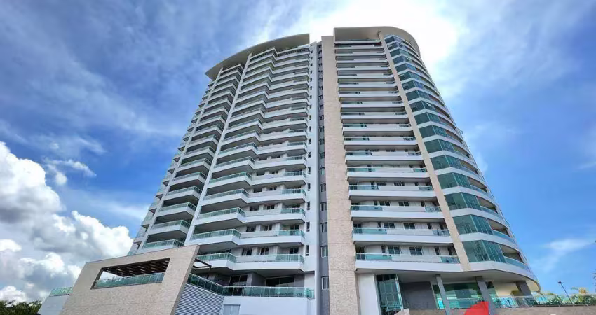 Apartamento no vision com 3 suítes para alugar, 179 m² por r$ 9.000/mês - ponta negra - manaus/am