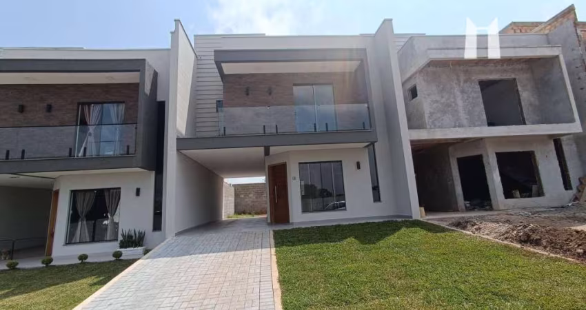 Sobrado com 3 dormitórios à venda, 127 m² por R$ 545.000,00 - Águas Claras - Campo Largo/PR