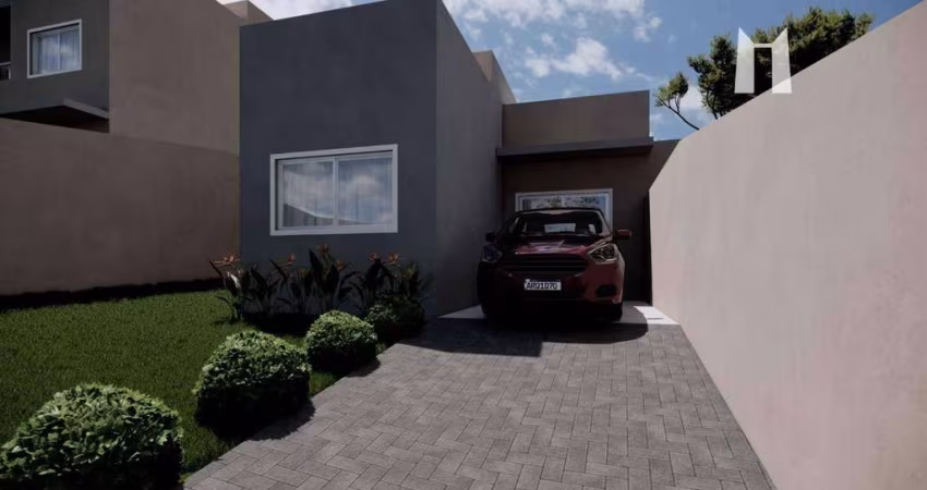 Casa com 2 dormitórios à venda, 48 m² por R$ 265.000,00 - Jardim das Acácias - Campo Largo/PR