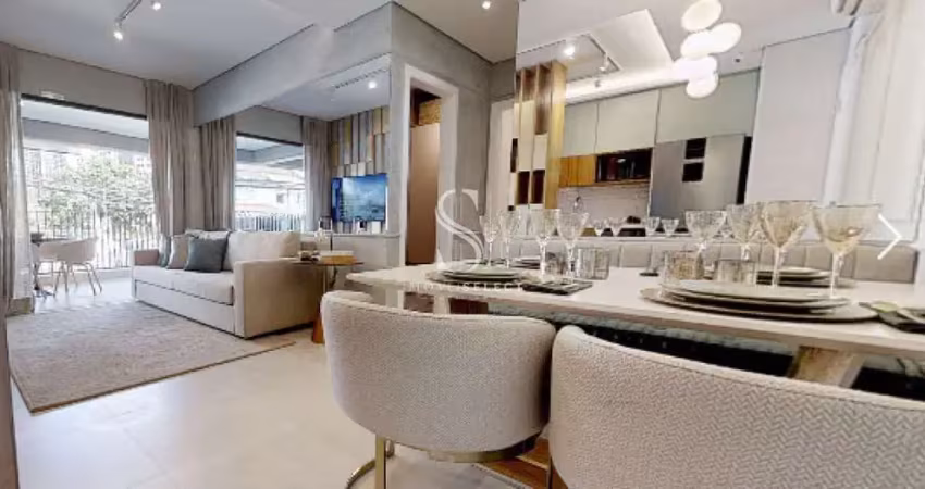 Edificio expand apartamento de 73m² com 2 dormitorio, 1 suite, 2 banheiros e 1 vaga, em pinheiros.