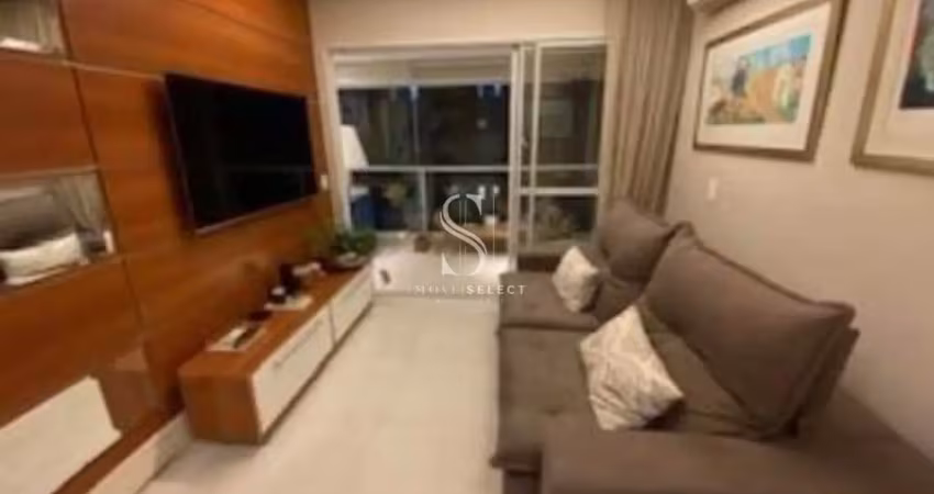Condominio vision no campo belo, apartamento mobiliado de 74m² com 2 dormitórios, 1 suíte, 2 vagas.