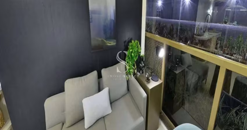 Condomínio helbor open mind na chácara santo antônio, apartamento de 32m² com varanda.