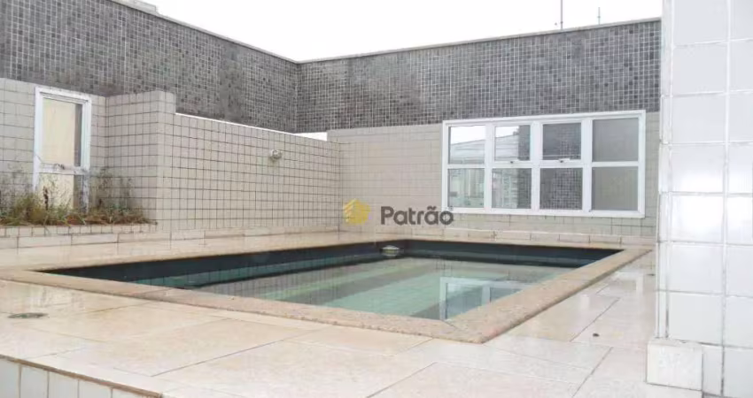 Cobertura com 4 dormitórios para alugar, 200 m² por r$ 8.774,00/mês - centro - são bernardo do campo/sp